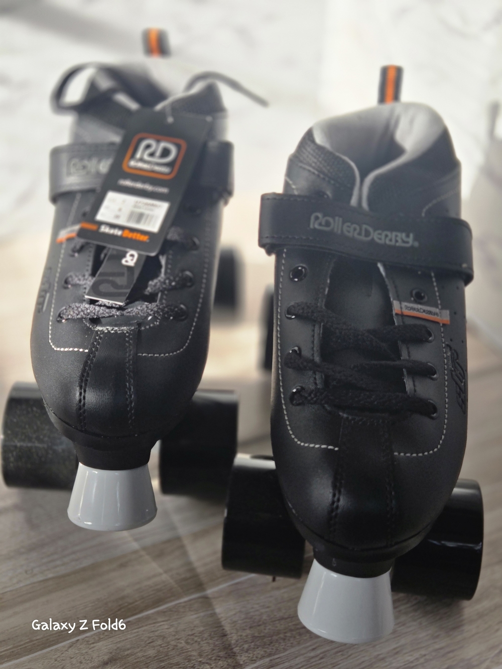 Roller Derby Kids Black Quad Roller Skates with Secure Strap